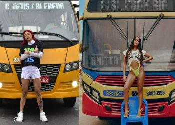 Ruivinha de Marte copia Anitta em Manaus: sai Ipanema e entra Cidade de Deus
