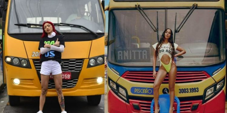 Ruivinha de Marte copia Anitta em Manaus: sai Ipanema e entra Cidade de Deus