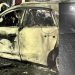 Vídeo: homem perde controle do carro, que explode e mata o condutor carbonizado