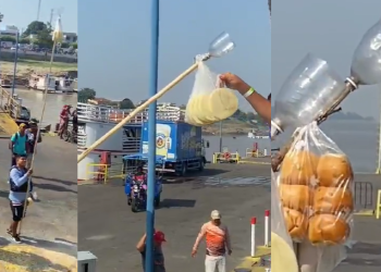 Vídeo de ‘como é o Ifood’ no Amazonas viraliza nas redes sociais com entrega diferenciada; veja
