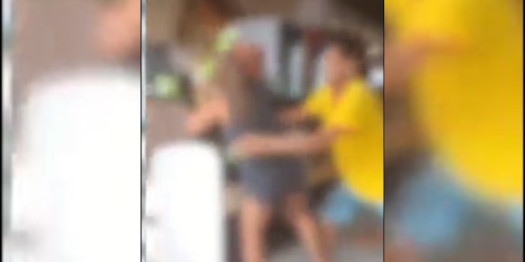Vídeo: Mulher destrói padaria para vingar agressão de funcionária contra filha