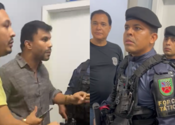 Vídeo: Advogado afirma que foi agredido por PM dentro do 1º DIP