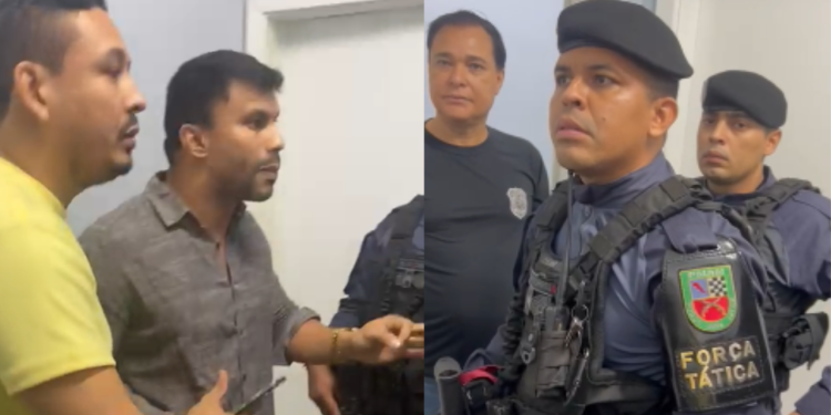 Vídeo: Advogado afirma que foi agredido por PM dentro do 1º DIP