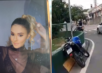 Jovem morre 3 dias após acidente de moto em que o marido caiu de viaduto e faleceu