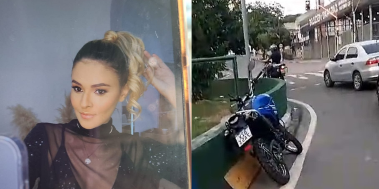 Jovem morre 3 dias após acidente de moto em que o marido caiu de viaduto e faleceu