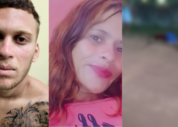 Kaue dos Santos Quaresma, 18, conhecido como “Cara de Velha”, foi preso nesta quinta-feira (23), pelos homicídios de Carlos Anderson Belmiro Pantoja, 17, conhecido como “Loirinho”, e de uma jovem grávida de quatro meses, identificada como Vitória Aguiar Guedes, 21.
