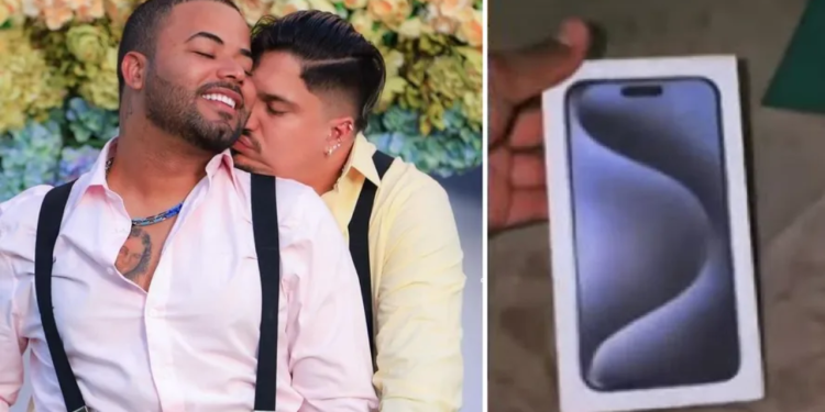 Hytalo Santos diz que lembrancinhas do convite de casamento serão iPhones 15