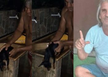 Vídeo: político viraliza tentando afogar cachorro no tanque para ‘salvar a vida dele’
