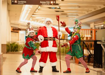 Atração de Natal do Amazonas Shopping é diversão garantida no feriado, nesta quarta-feira (15)
