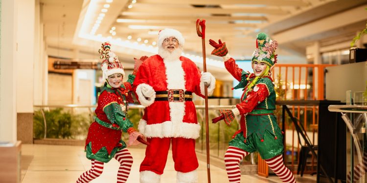 Atração de Natal do Amazonas Shopping é diversão garantida no feriado, nesta quarta-feira (15)