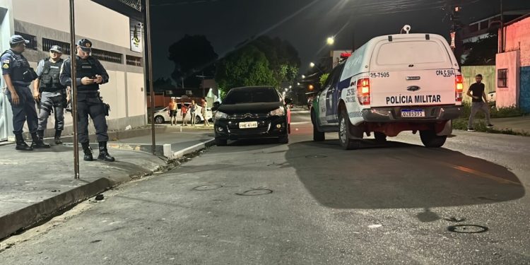 Veja: Confraternizando com a família, vulgo “Netão” é executado a tiros no Parque das Laranjeiras