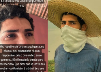 Chorando, Agenor Tupinambá diz que não tem relação com desmatamento em Autazes promovido pelo avô