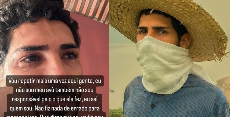 Chorando, Agenor Tupinambá diz que não tem relação com desmatamento em Autazes promovido pelo avô