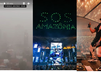 DJ Alok faz postagem chamando a atenção para a fumaça das queimadas: ‘Manaus amanheceu assim’