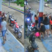 Vídeo: PM dá soco em jovem, quebra garrafas de cerveja e gera confusão em bar no AM