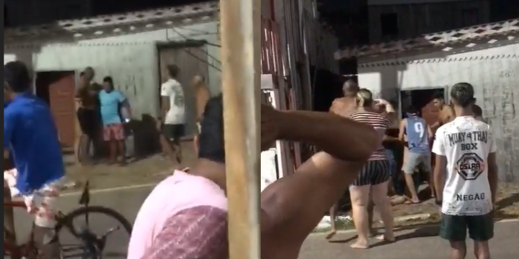 Vídeo: Em Parintins, homem fica desesperado após suspeito invadir casa e ameaçar a esposa