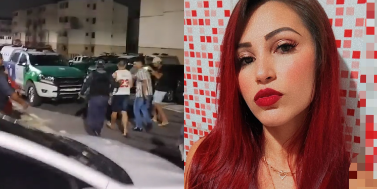 Vídeo mostra PM suspeito de matar a esposa sendo chamado de ‘assassino’; ela pediu ajuda horas antes