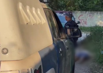 Cena forte: Moradores ouvem intenso tiroteio e encontram homem morto no Santa Etelvina