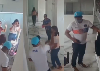 Vídeo mostra bandido assaltando até o paciente na cadeira do dentista em consultório de Manaus; veja