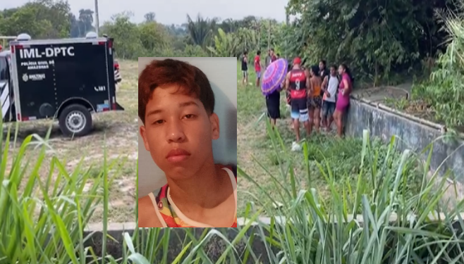 Família encontra jovem que havia desaparecido em campo de futebol em Manaus após chegada da PM