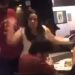 Esposa corneada enche a mão na cara do marido ao vê-lo comendo com duas talaricas; veja