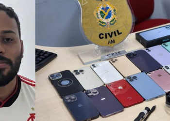 Facção contratava hacker em Manaus para desbloquear iPhones; aparelhos somam mais de R$ 90 mil