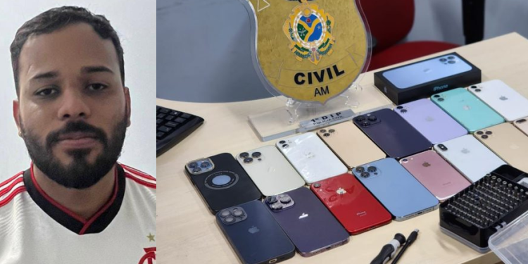 Facção contratava hacker em Manaus para desbloquear iPhones; aparelhos somam mais de R$ 90 mil