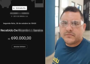 ​Honesto! Homem recebe Pix de R$ 690 mil por engano e devolve o valor
