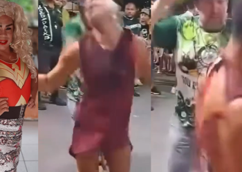 Vídeo: Reino Unido da Liberdade se manifesta após musa gay Jucinha Kero Kero ser agredida em ensaio