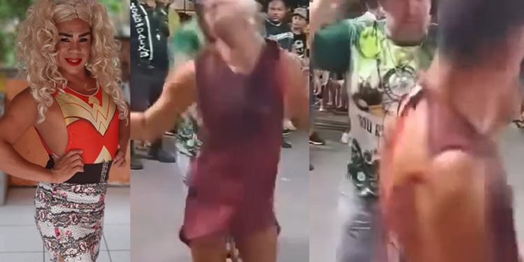 Vídeo: Reino Unido da Liberdade se manifesta após musa gay Jucinha Kero Kero ser agredida em ensaio