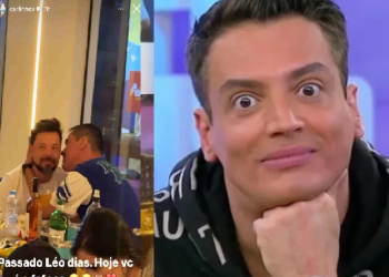 Acostumado a fofocar sobre os outros, Léo Dias é flagrado chifrando o namorado após se declarar a ele; veja