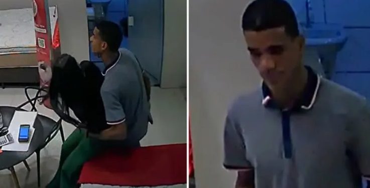 Vídeo urgente: polícia procura estuprador em série que tentou violentar vendedora
