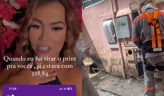 Influencer trans tenta seduzir técnicos, não consegue e seguidores pagam conta de energia dela