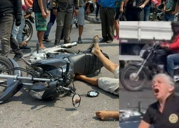 Vídeo: desesperada, mãe grita por Deus em cima do cadáver do filho executado em Manaus