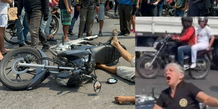 Vídeo: desesperada, mãe grita por Deus em cima do cadáver do filho executado em Manaus