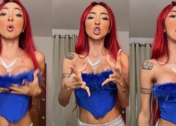 Ruivinha de Marte debocha e se irrita para justificar silicone: ‘quem tá mamando não reclama’