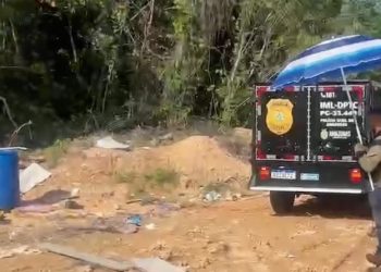Mulher é estrangulada e desovada em tambor no Distrito Industrial