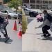 Vídeo mostra motociclista e PM brigando em blitz: ‘não vai levar minha moto’