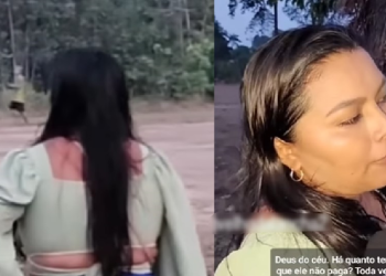 Em Itacoatiara, mulher vai atrás do ex em jogo para cobrar pensão: ‘Não fiz filho com o dedo não, c@r@lho!’