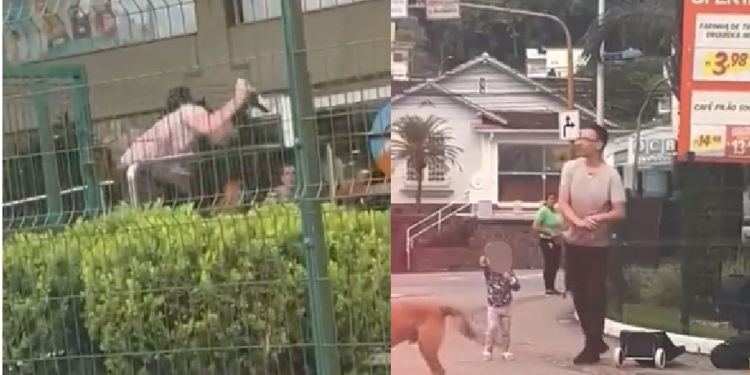 Vídeo: Pessoa em situação de rua é morta a facadas após oferecer paçoca para filha de homem