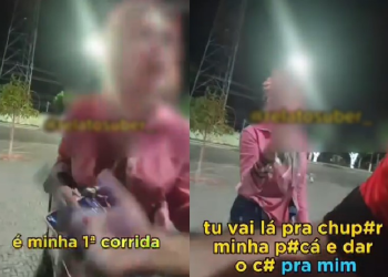 Travesti dá calote na hora de pagar corrida em Manaus e ‘paga de doida’ na delegacia: ‘Para com teu show’; vídeo
