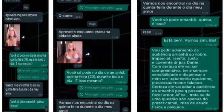 Advogado pede que juiz adie audiência pois tem um encontro marcado com prostituta