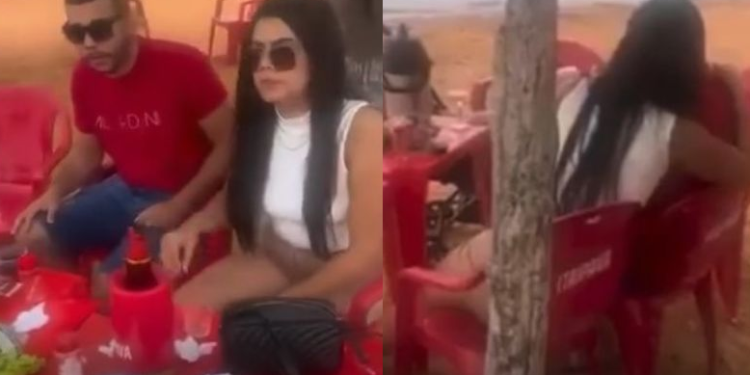 Vídeo: Mulher é flagrada traindo o marido com o patrão e diz que é ‘reunião de negócios’