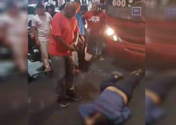 Vídeo: veja momento em que PM mata assaltante da linha 600 em Manaus com tiro na cabeça