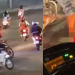 ‘Rolezinho’ na contramão nas ruas de Manaus deixa mulher ferida durante colisão; veja