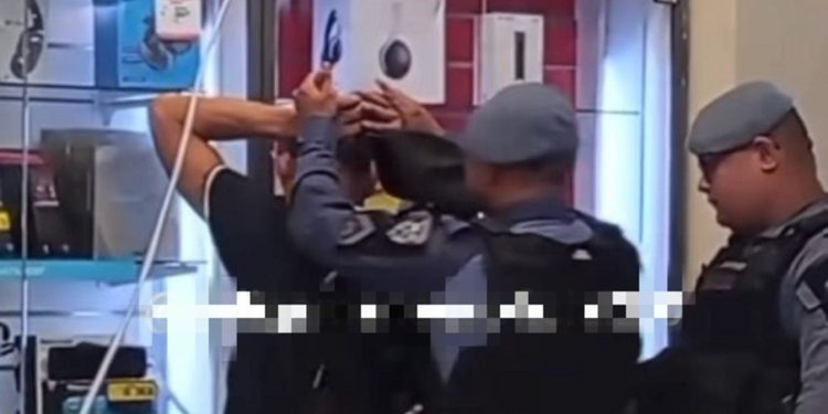 Homem é preso furtando R$ 538 em calcinhas da loja Americanas em Manaus