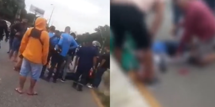 Vídeo: Travesti decide ficar como veio ao mundo e desfilar por avenida e acaba morrendo atropelada