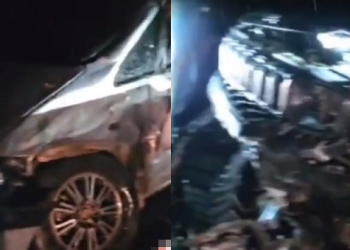 Forte chuva derruba árvore e três veículos se batem deixando feridos em Itacoatiara