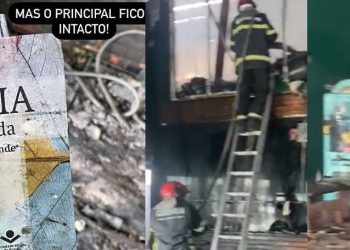 Vídeo: Bíblia escapa milagrosamente de incêndio que destruiu o Tropeiro em Manaus