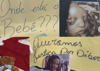 Caso Débora: Família confirma que ossada encontrada era de filho esperado